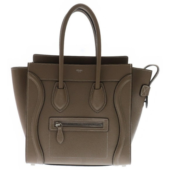 Celine Luggage Suri Handbag Brown Leather - Picture 1 of 6